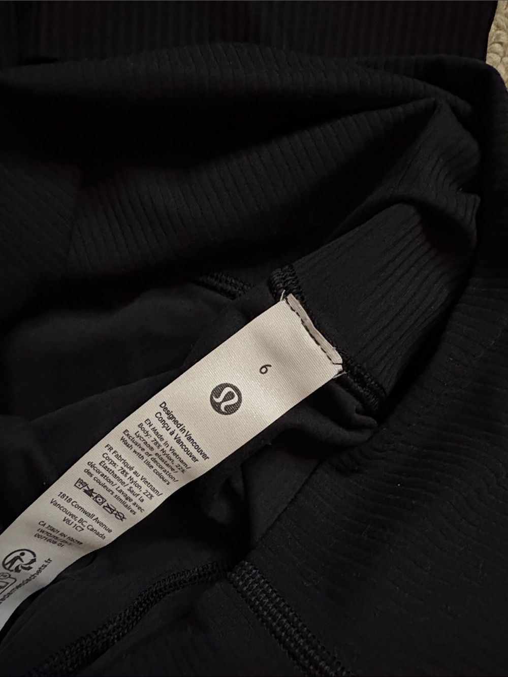 Lululemon set size 6 Ribbed - Picture 4 of 4